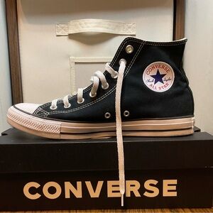 Converse Black and White High-Top Sneakers